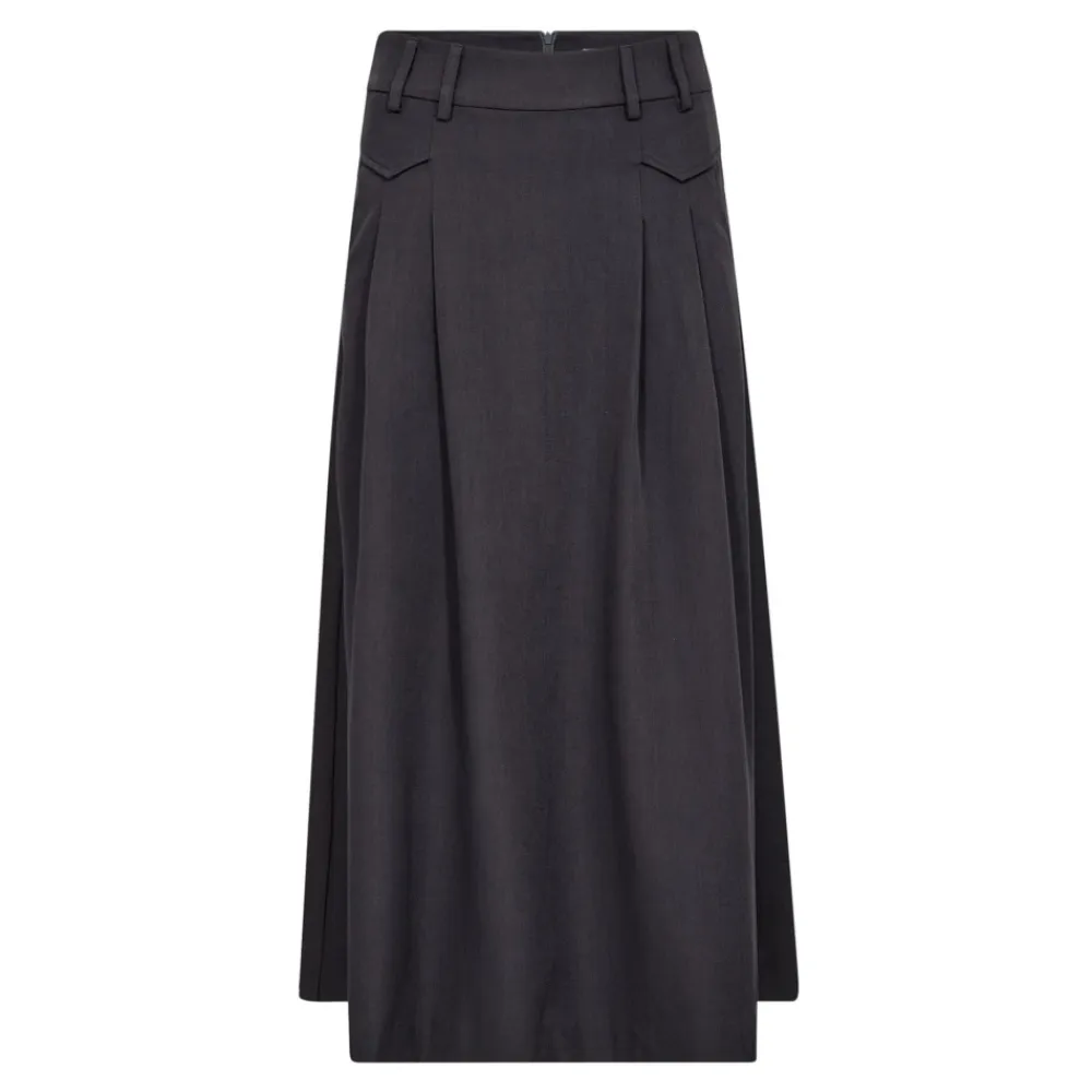 Nederdele<Co'Couture Midi Nederdele Grå