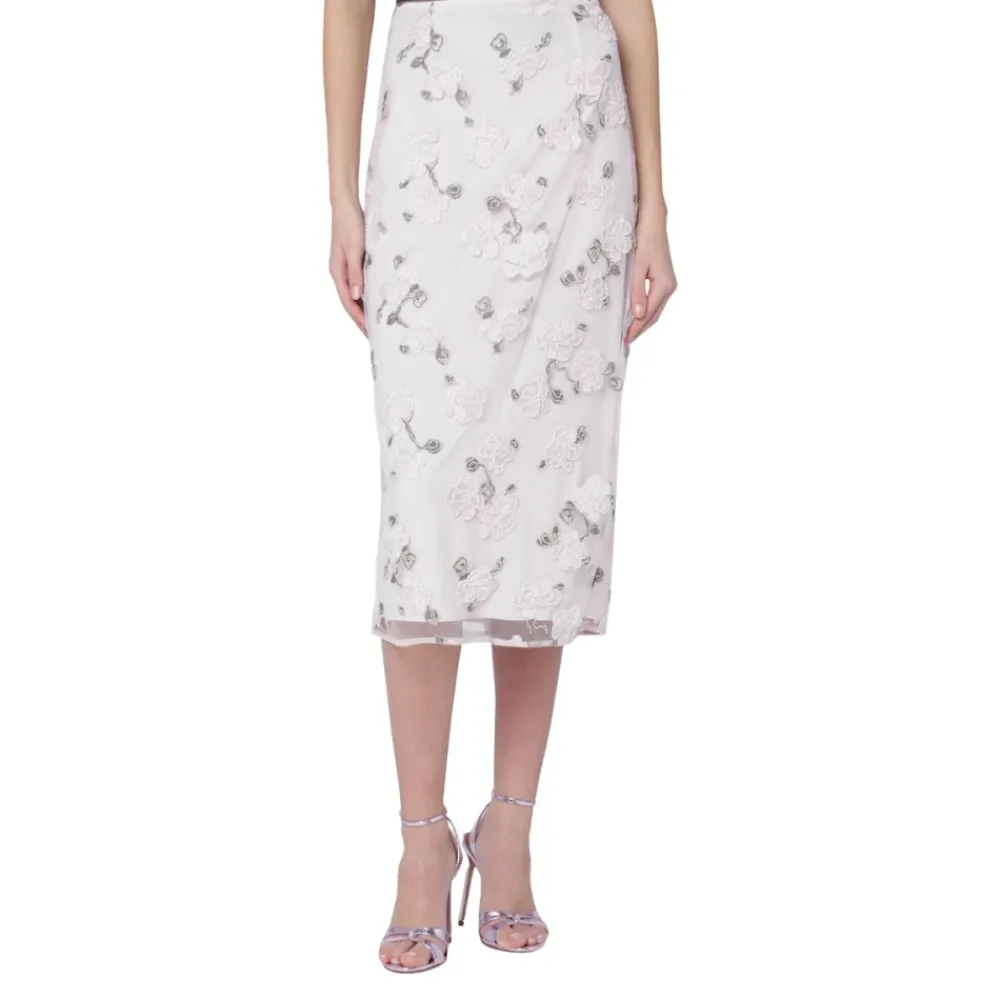 Nederdele^ROTATE Birger Christensen Midi Skirt Multifarvet