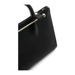 Håndtasker^Strathberry MIDI Tote 100 Sort