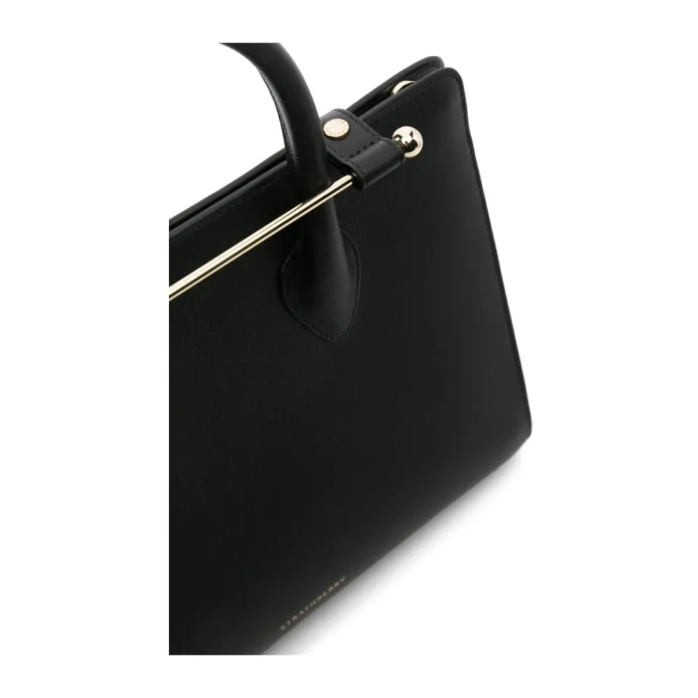Håndtasker^Strathberry MIDI Tote 100 Sort
