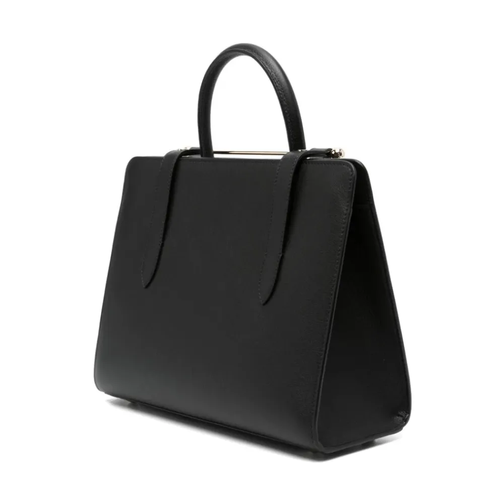 Håndtasker^Strathberry MIDI Tote 100 Sort