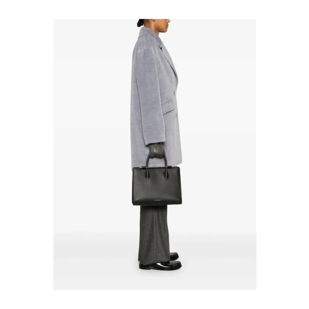 Håndtasker^Strathberry MIDI Tote 100 Sort