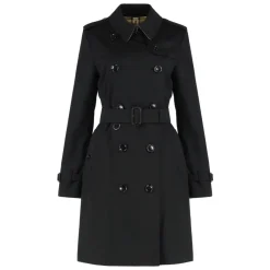 Frakker^Burberry Mid-length Kensington Heritage Trenchcoat Sort