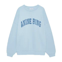 Sweatshirts<Anine Bing Miles Sweatshirt Blå