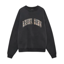 Sweatshirts^Anine Bing Miles Sweatshirt Sort