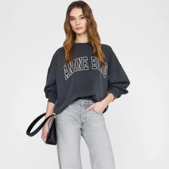 Sweatshirts^Anine Bing Miles Sweatshirt Grå