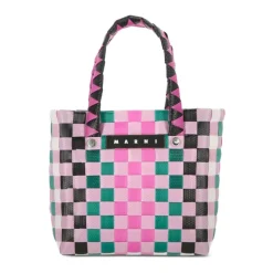 Tasker^Marni Mini Basket Taske Multifarvet