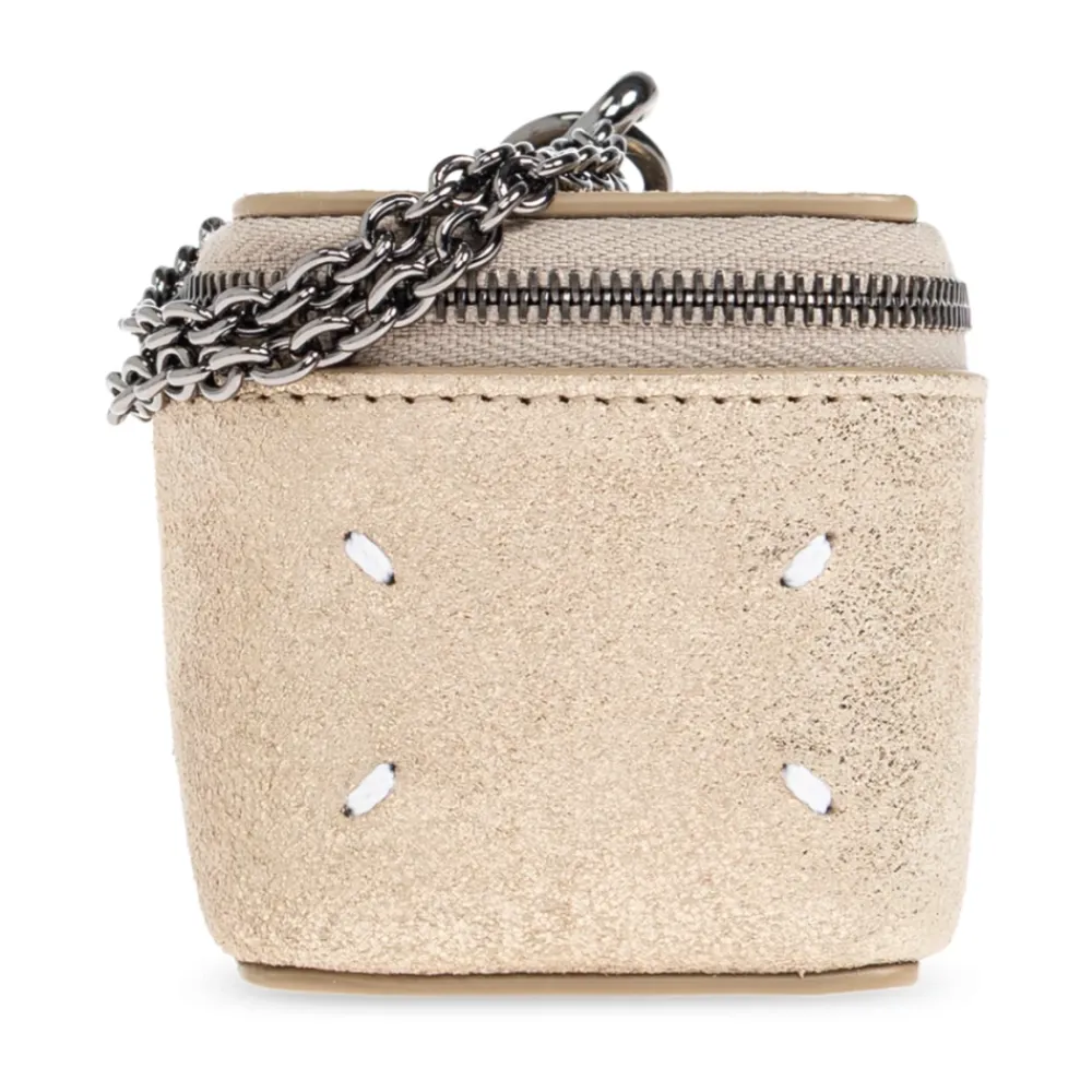 Bæltetasker^Maison Margiela Mini Cube Skuldertaske Beige