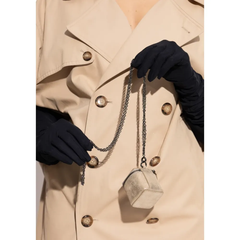 Bæltetasker^Maison Margiela Mini Cube Skuldertaske Beige