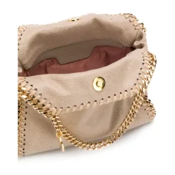 Håndtasker<Stella McCartney Mini Falabella Tote Bag Beige