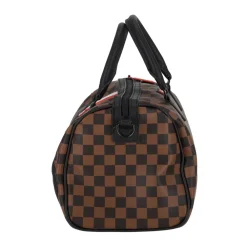 Rejsetasker<SPRAYGROUND Mini Fransk Maskine Duffle Taske /Sort Brun