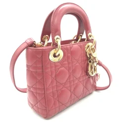Håndtasker^Dior Mini Lady Håndtaske Pink