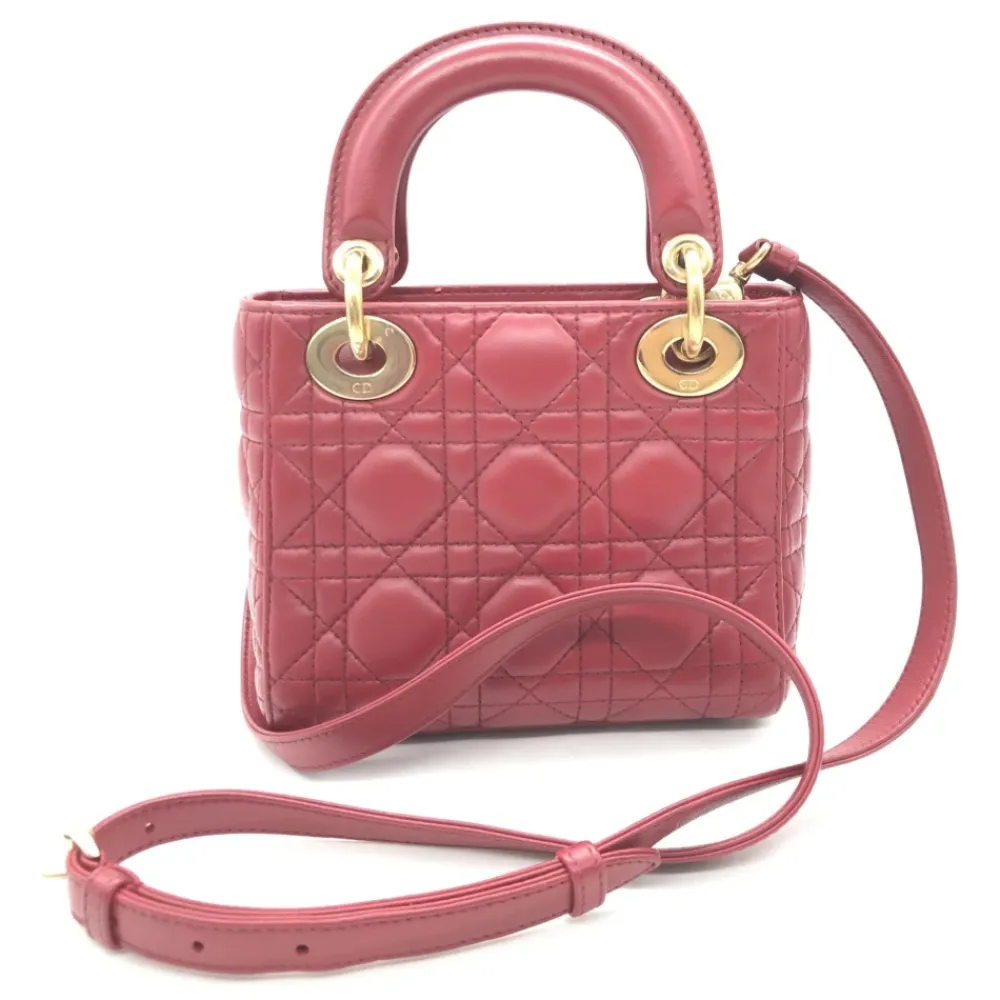 Håndtasker^Dior Mini Lady Håndtaske Pink