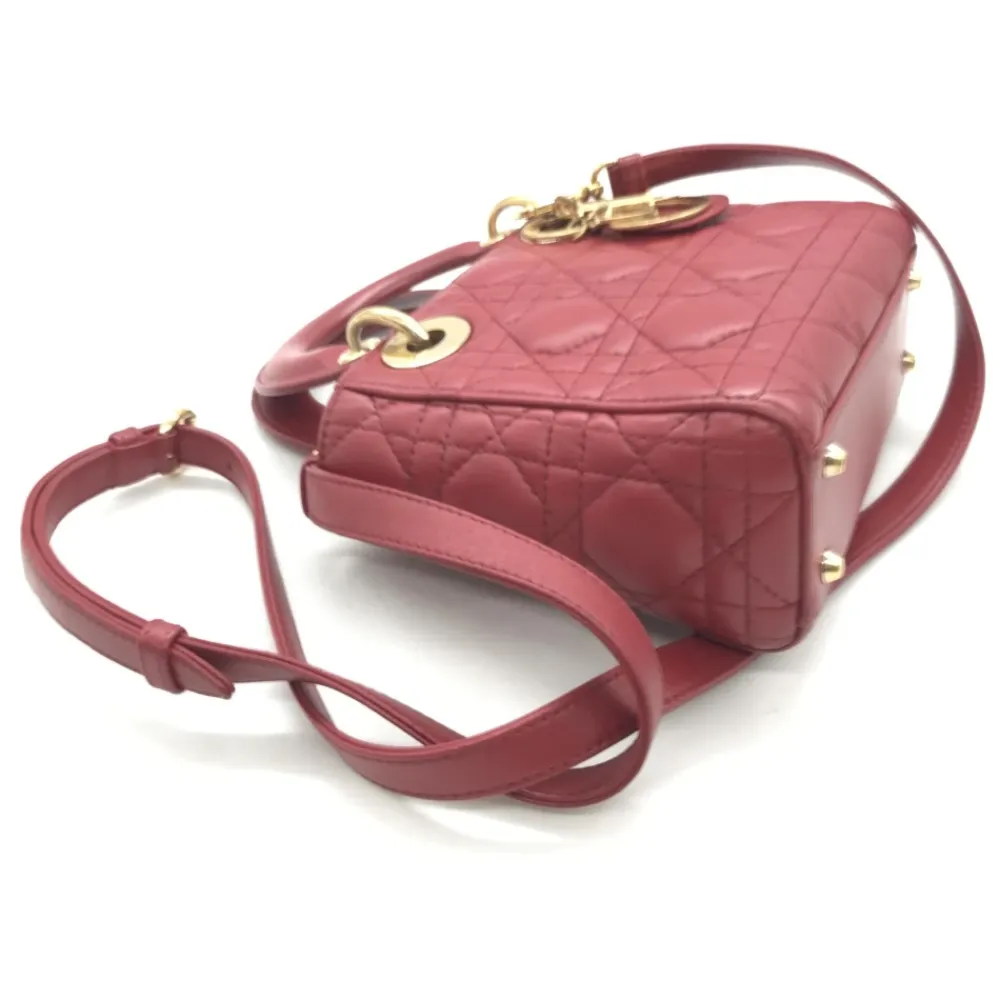 Håndtasker^Dior Mini Lady Håndtaske Pink