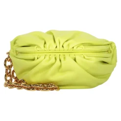 Clutch<Bottega Veneta Mini Læder Bæltetaske Grøn
