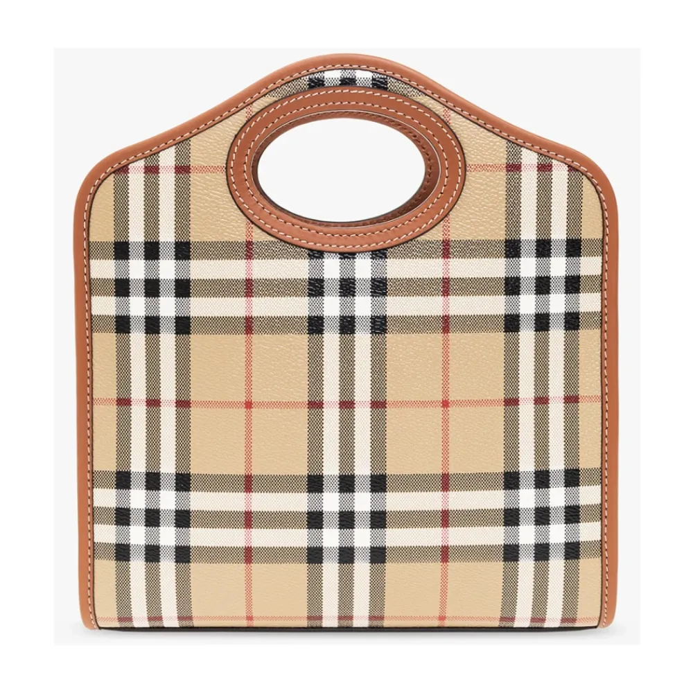 Skuldertasker^Burberry Mini Lomme Taske Brun