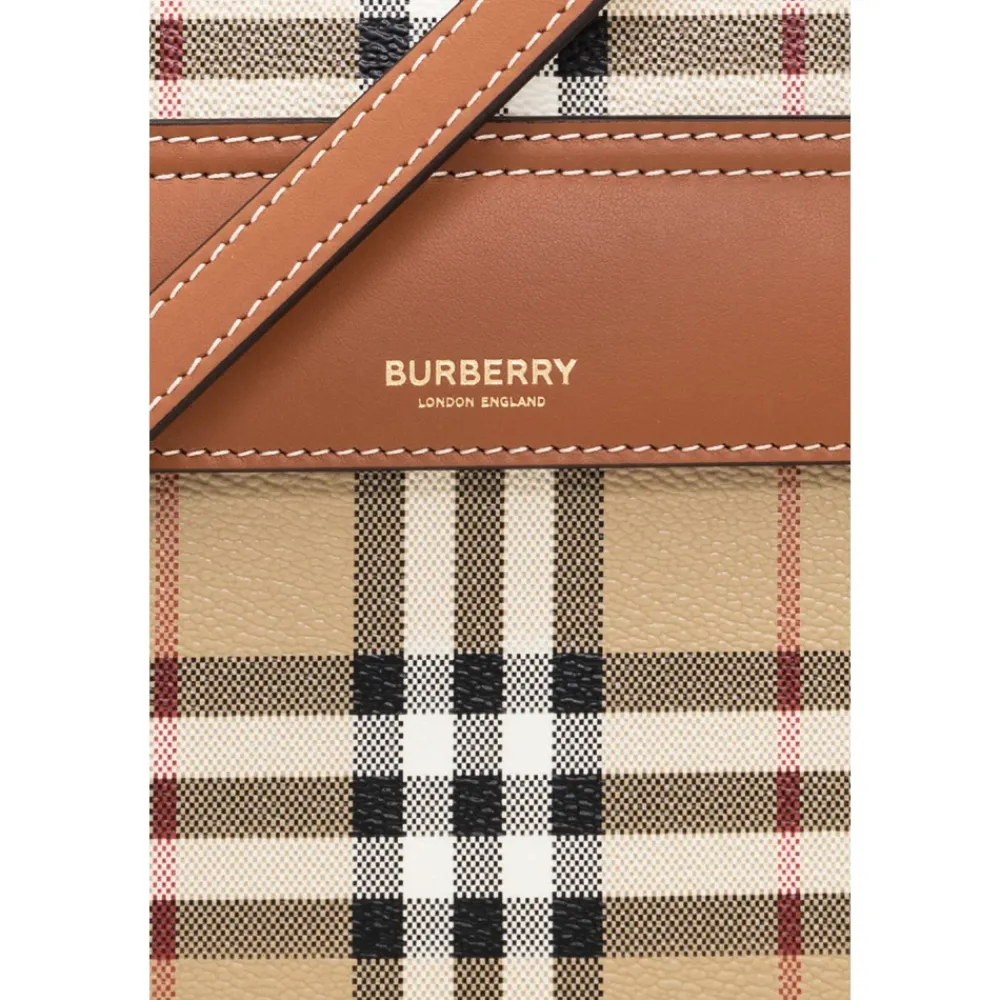 Skuldertasker^Burberry Mini Lomme Taske Brun