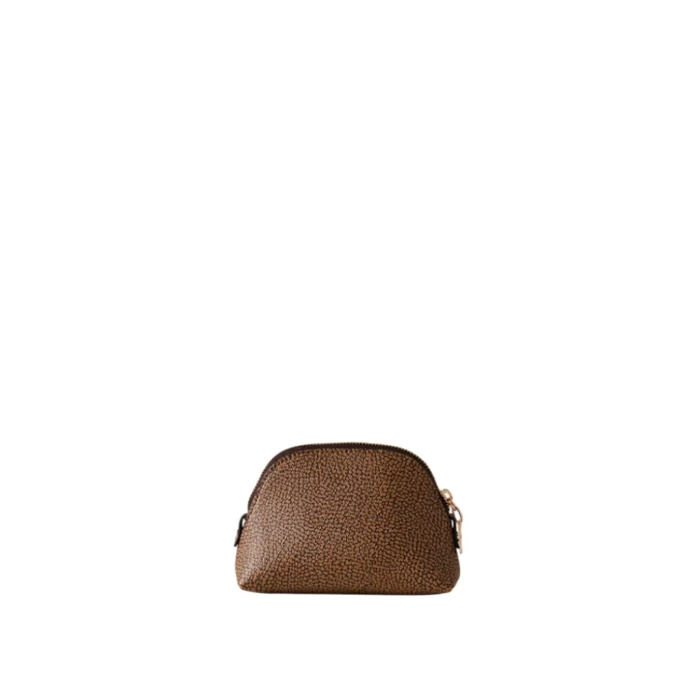 Toilettasker<Borbonese Mini pochette porta tutto in graffiti Brun