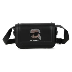 Tasker<Karl Lagerfeld Mini Skuldertaske Sort