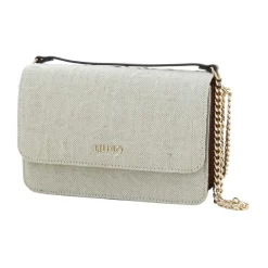 Bæltetasker^Liu Jo Mini Taske med Charm Beige