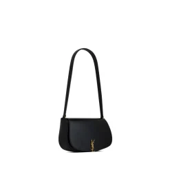 Skuldertasker<Saint Laurent Mini Voltaire Skuldertaske Sort