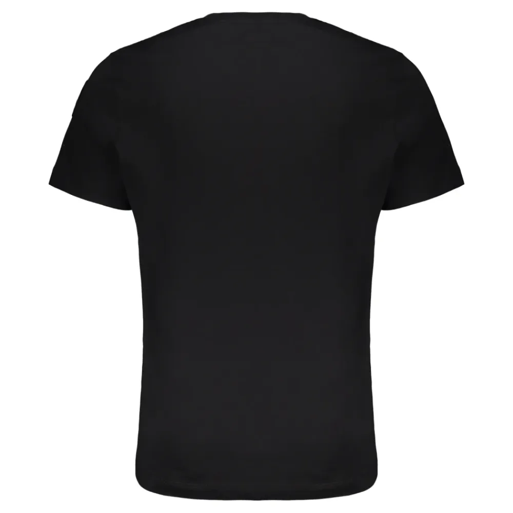 T-Shirts<Parajumpers Minimalist T-shirt til Hverdagskomfort Sort