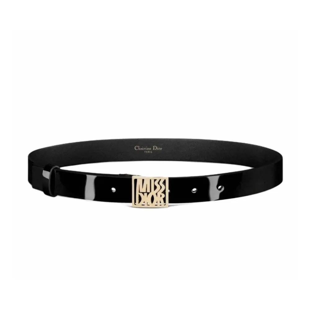 Bælter^Dior Miss Belt Sort