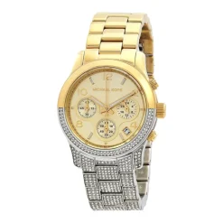 Ure<Michael Kors MK7329 Chronograph Watch Gul