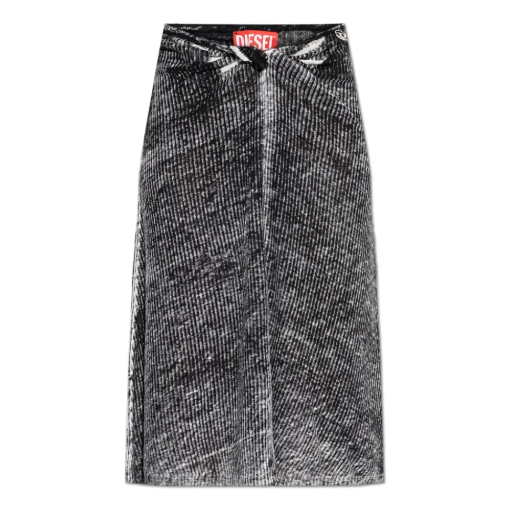 Nederdele<Diesel M-LIVETTE Skirt Sort