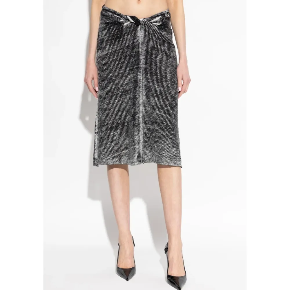 Nederdele<Diesel M-LIVETTE Skirt Sort