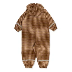 Overtøj<Mini Rodini Mønstret Jumpsuit Brun