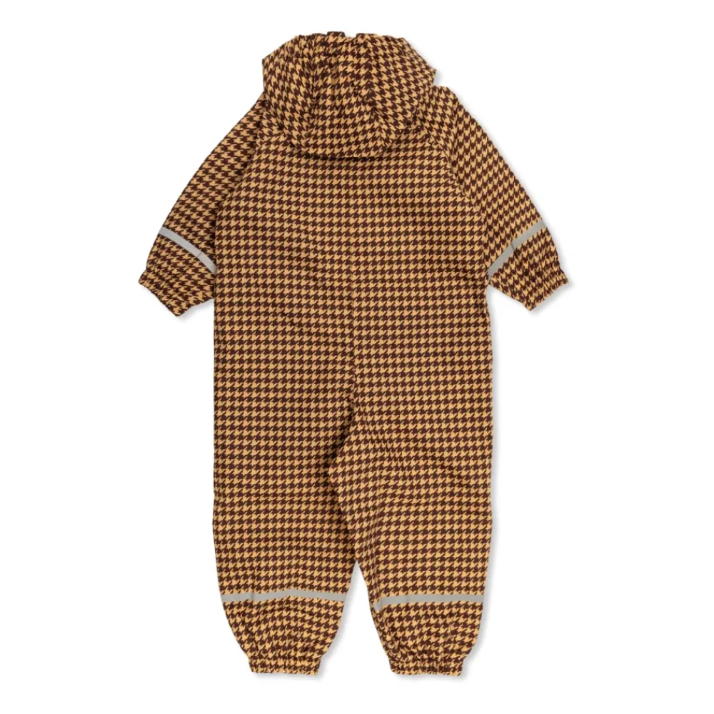Overtøj<Mini Rodini Mønstret Jumpsuit Brun