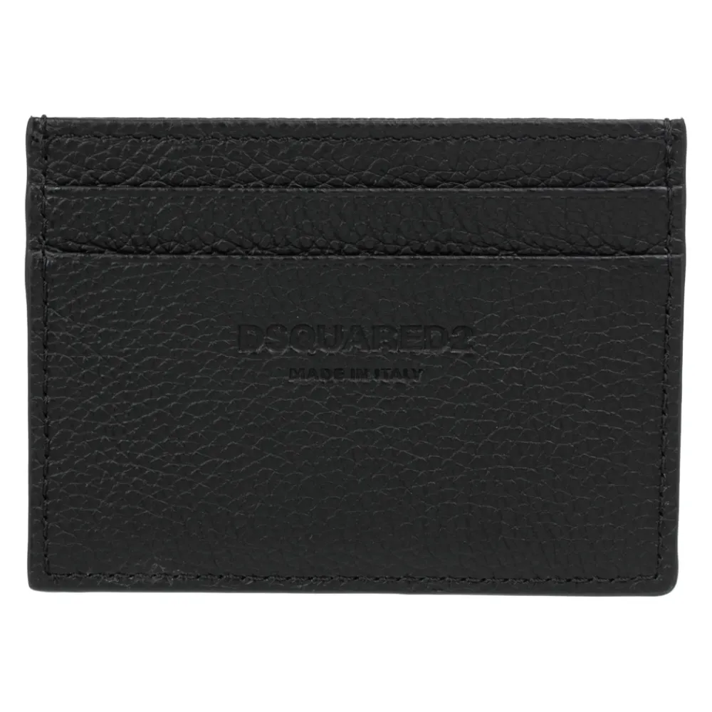 Punge & Kortholder<Dsquared2 Mønstret Kortholder Sort
