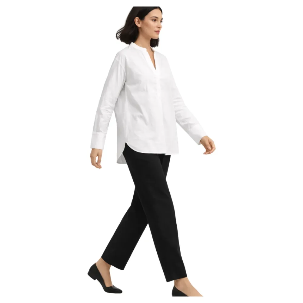 Bluser & Skjorter^Pomandère Model 9494 Bluse Hvid