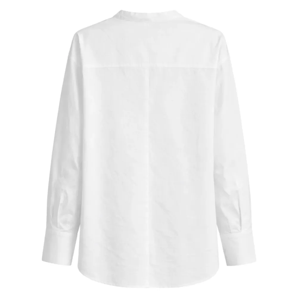 Bluser & Skjorter^Pomandère Model 9494 Bluse Hvid