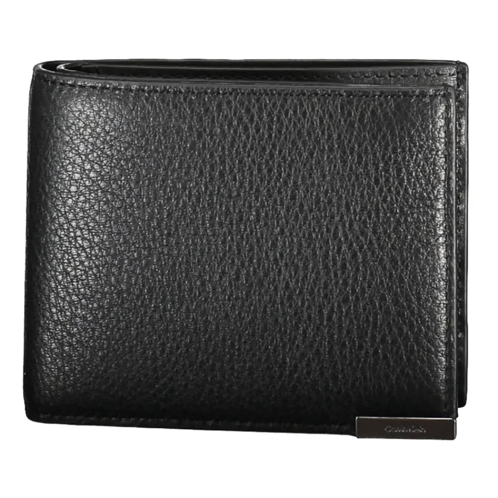 Punge & Kortholder<Calvin Klein Modern Plaque Bifold Wallet Sort