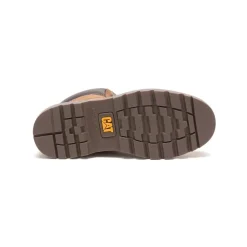 Vinterstøvler<CAT Moderne læder højtop sneakers Brun