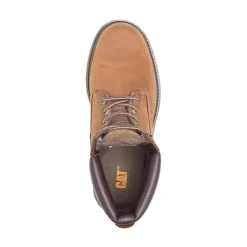Vinterstøvler<CAT Moderne læder højtop sneakers Brun