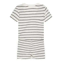 Jumpsuits^Calvin Klein Moderne Stribe Sæt til Baby Sort