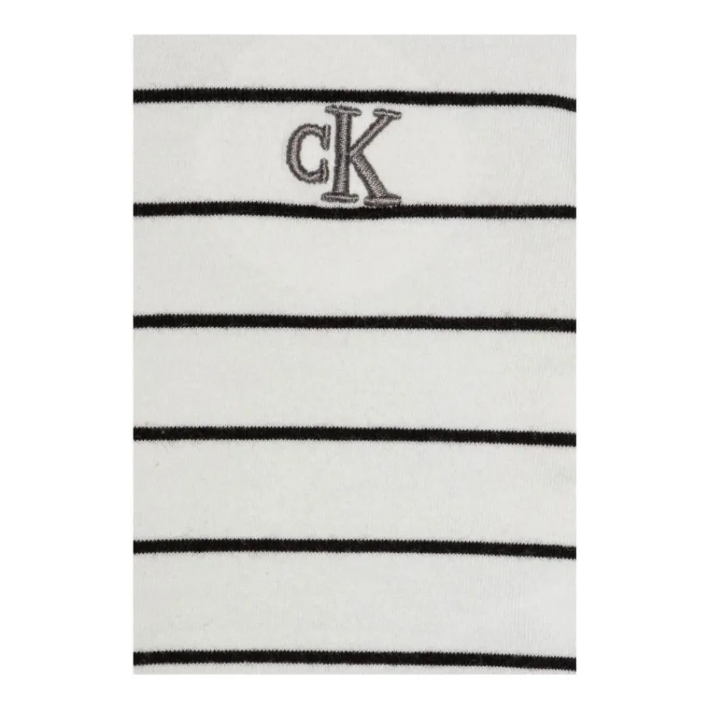 Jumpsuits^Calvin Klein Moderne Stribe Sæt til Baby Sort
