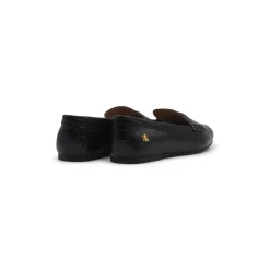 Loafers<Ralph Lauren Mokkasin krokodil tryk - 40.5, BLK Sort