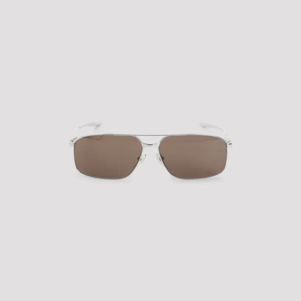 Solbriller|Solbriller<Balenciaga Monday Navigator Sunglasses Brun