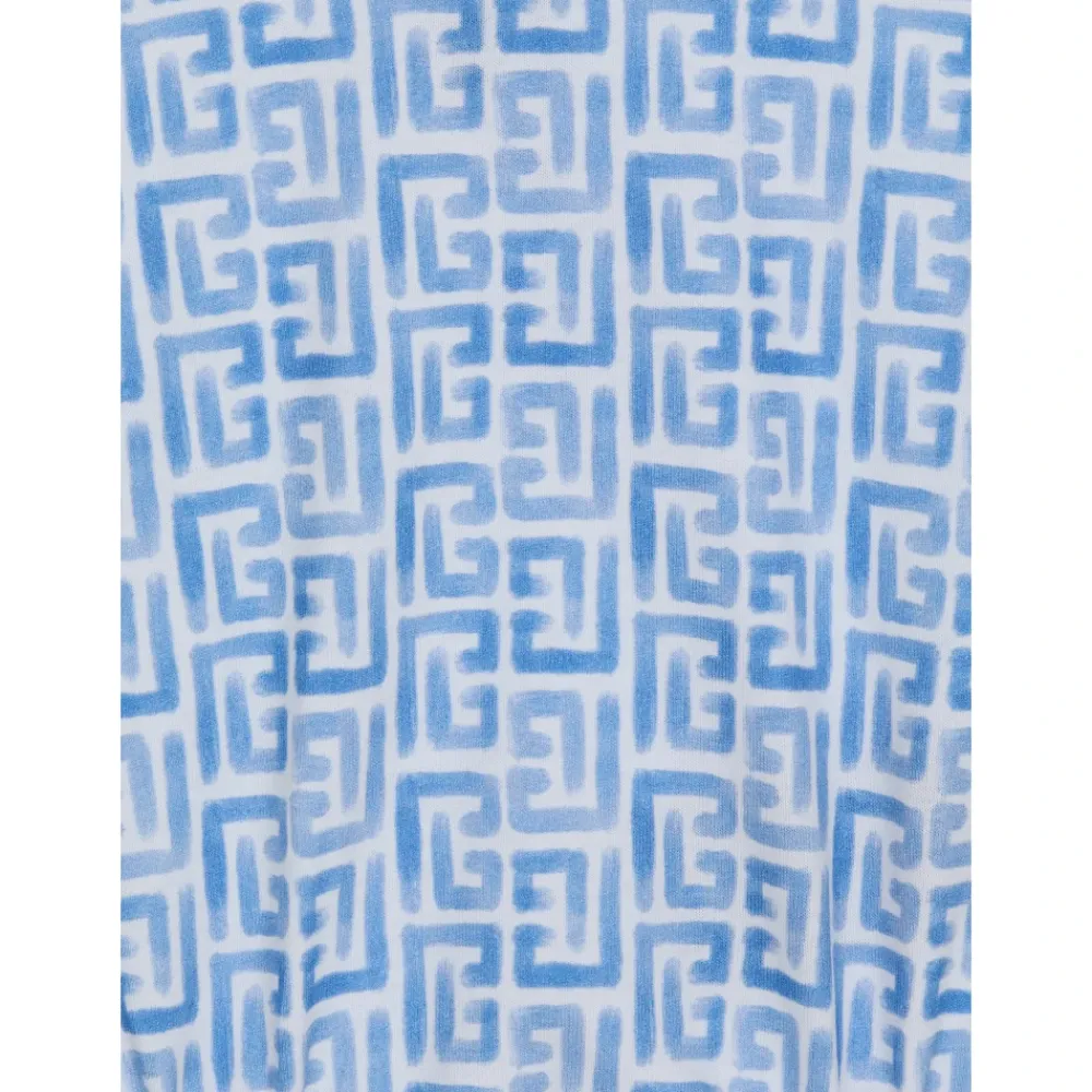 Bodystocking & Sæt<Balmain Monogram 3-delt sæt Blå