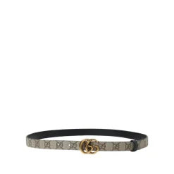 Bælter^Gucci Monogram Modebælte Beige