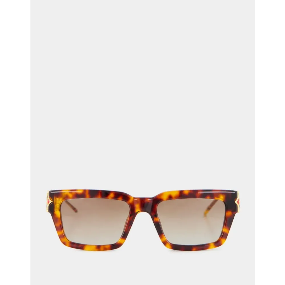 Solbriller^Casablanca Monogram Tortoiseshell Solbriller Brun