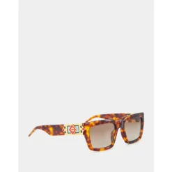 Solbriller^Casablanca Monogram Tortoiseshell Solbriller Brun