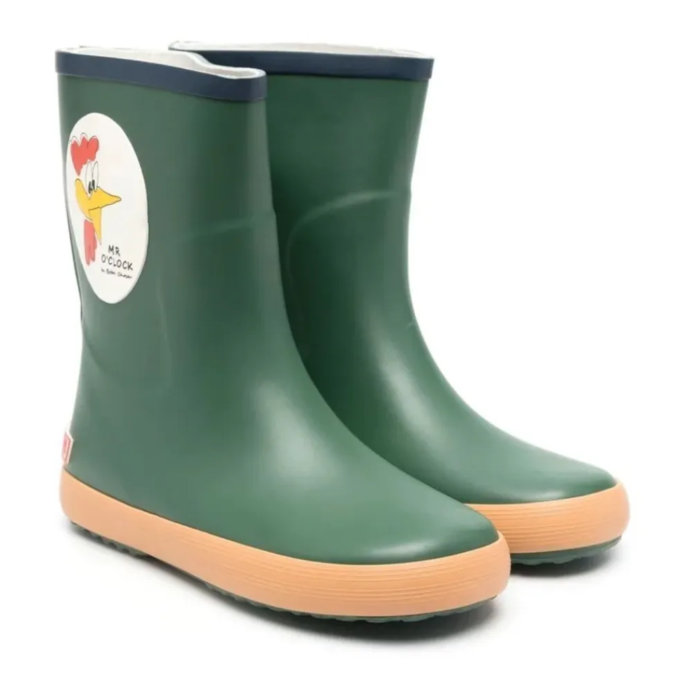 Gummistøvler^Bobo Choses Mr O'Clock Rainboots Grøn