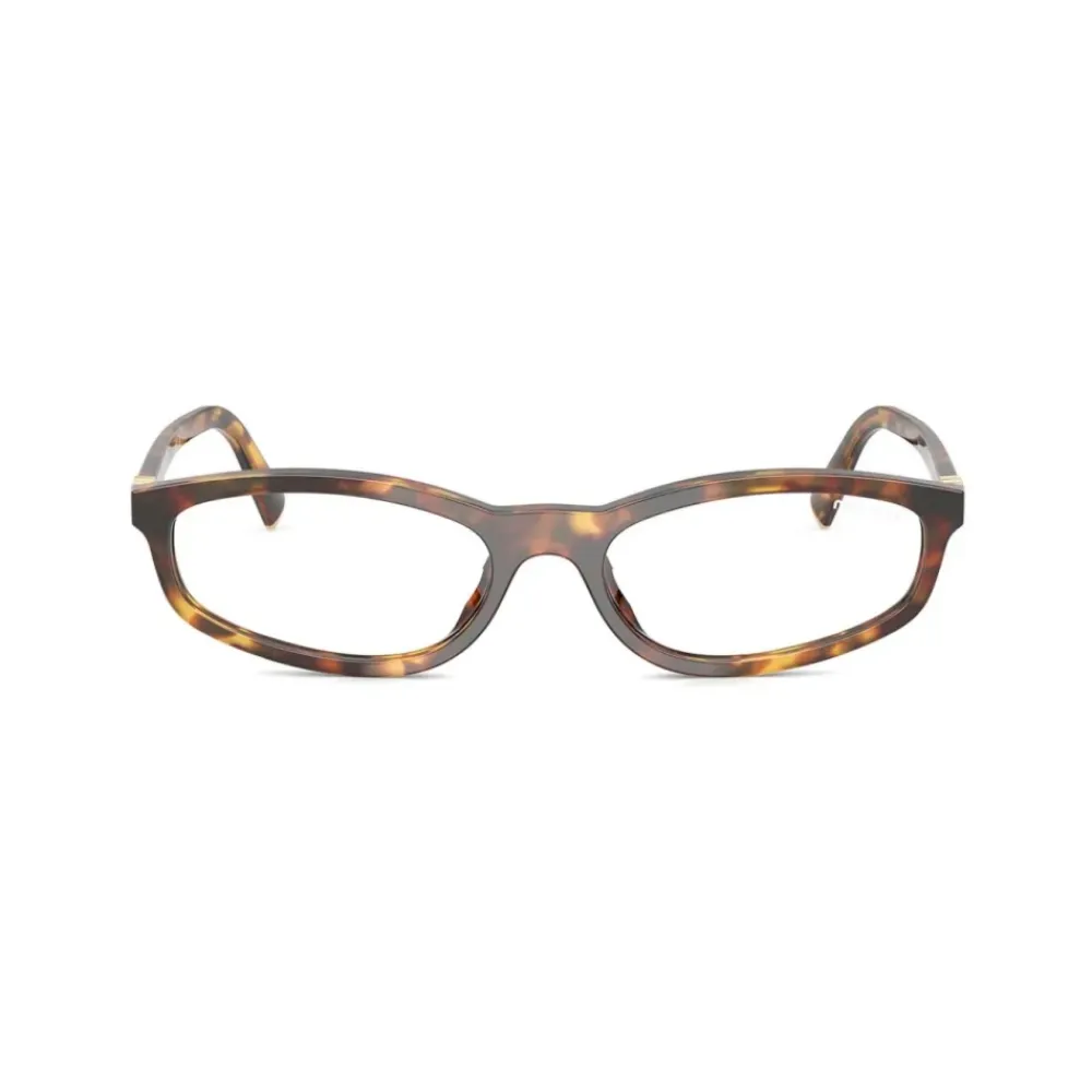 Briller<Miu Miu MU A06S 14L08N Sunglasses Brun