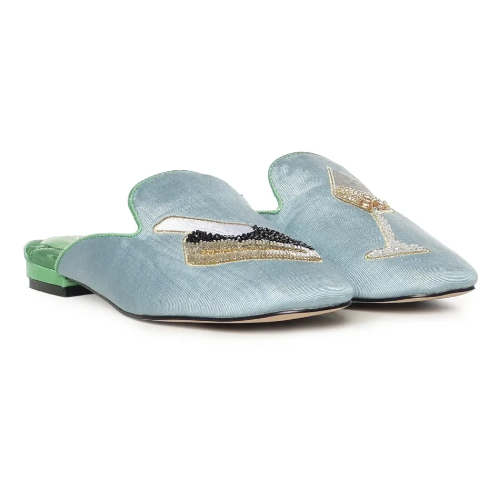 Loafers<Kurt Geiger Mules Blå