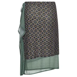 Nederdele<Dries Van Noten Mini Tie Mesh Nederdel Multifarvet